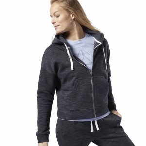 Reebok Training Essentials Sweatshirt Damen - Schwarz - DE 589-KTX